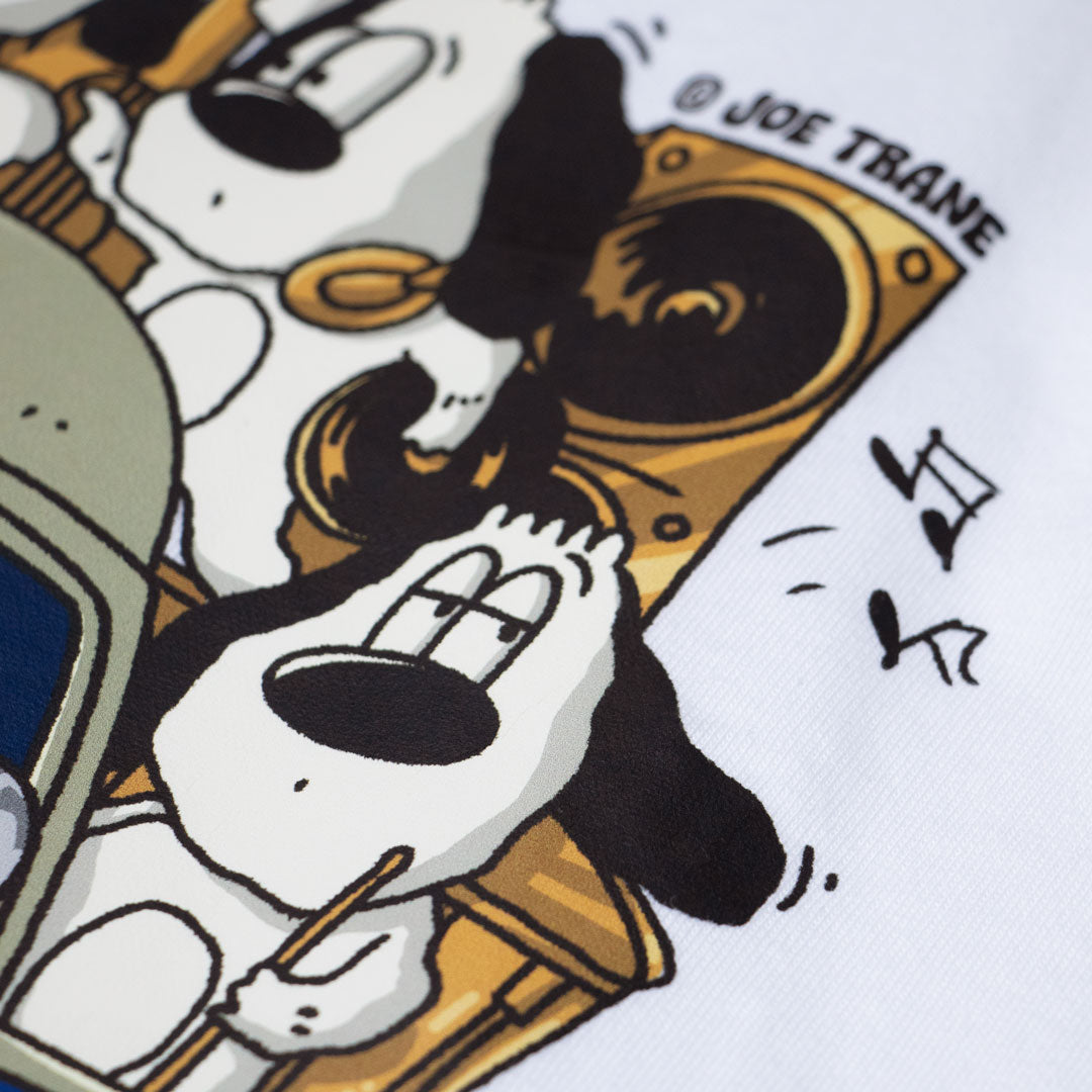 "ALL DAY" S/S T-SHIRT White