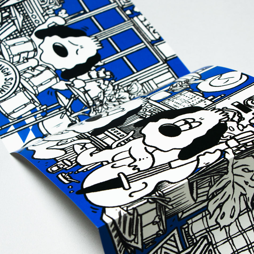 7 INCH "GATEFOLD" POSTER
