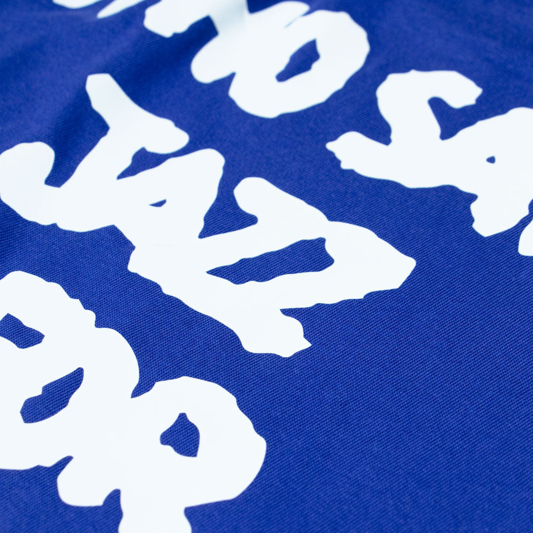 "WHO SAYS" S/S T-SHIRT BLUE