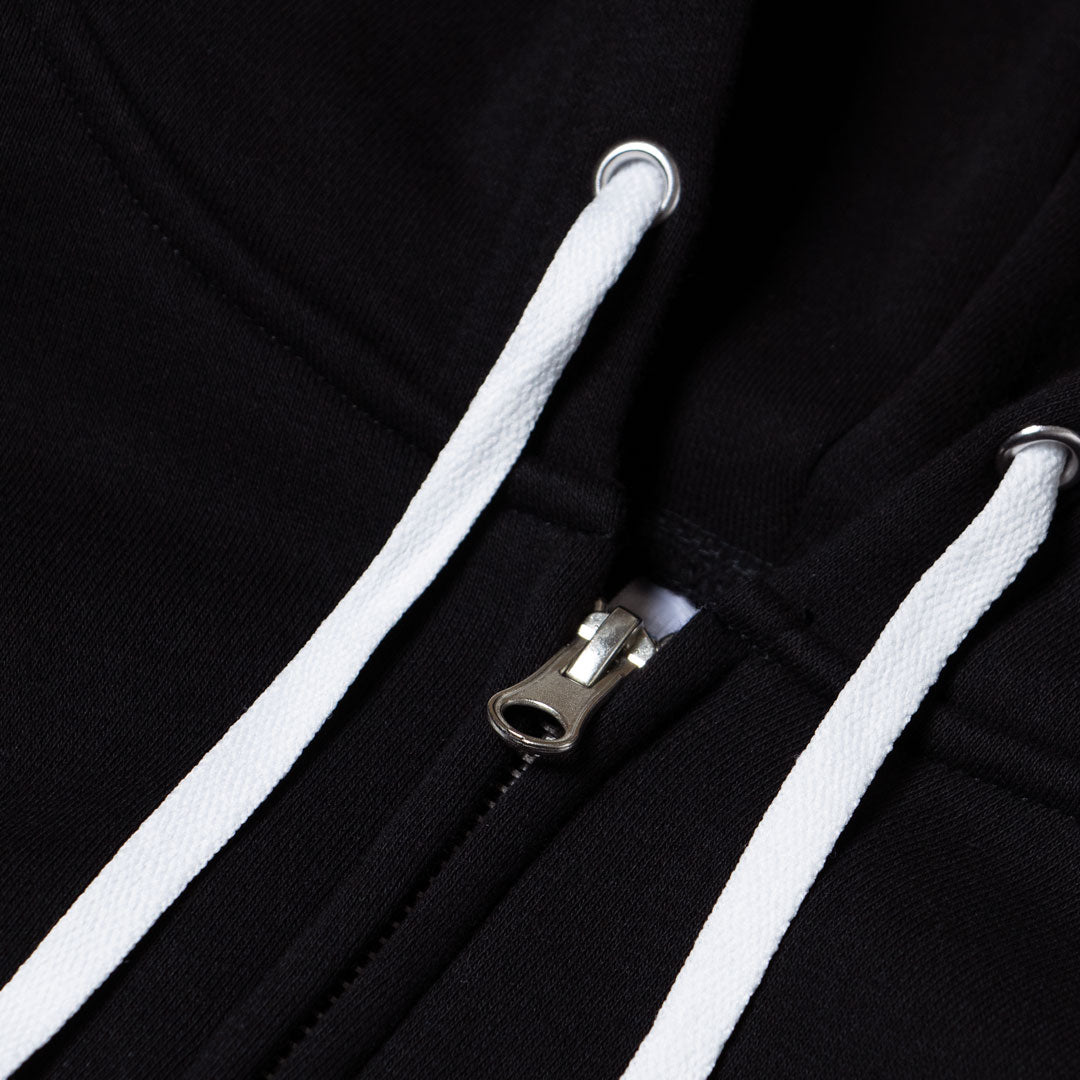 THE BYE PRODUCT: ZIP-UP HOODIE (CHROME GHOST)