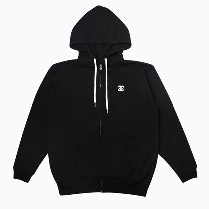 THE BYE PRODUCT: ZIP-UP HOODIE (CHROME GHOST)